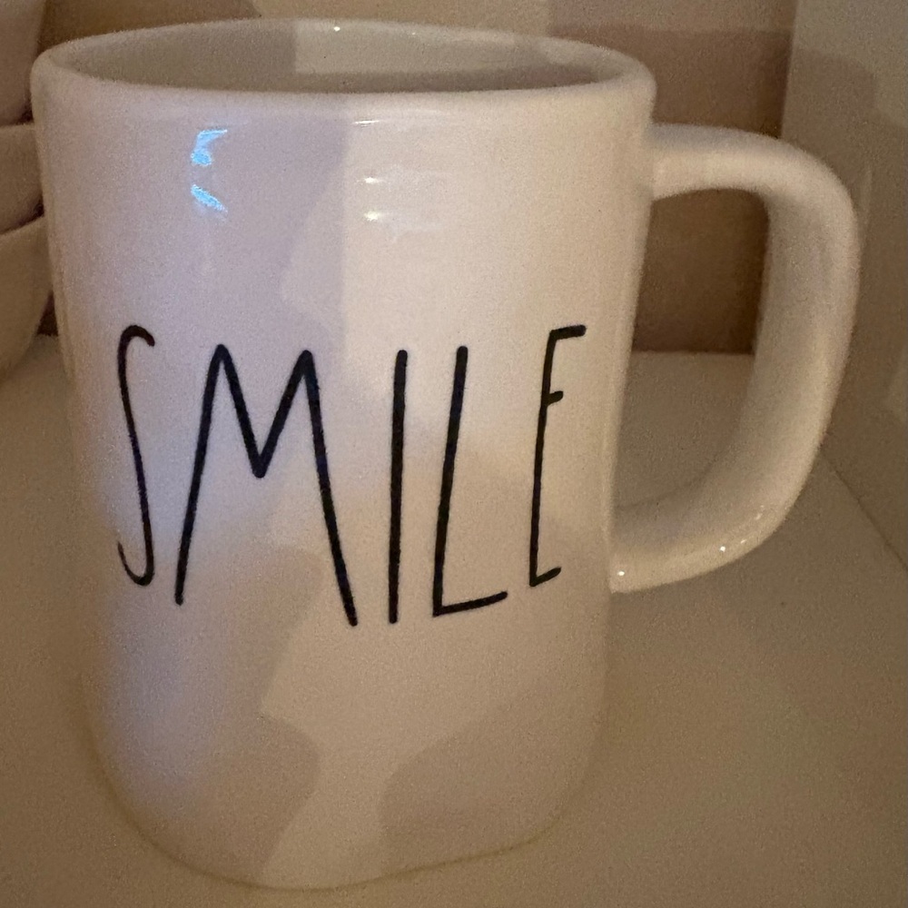 Rae Dunn SMILE Mug